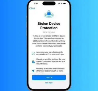 坡头镇苹果授权维修店分享被盗设备保护功能开启方法