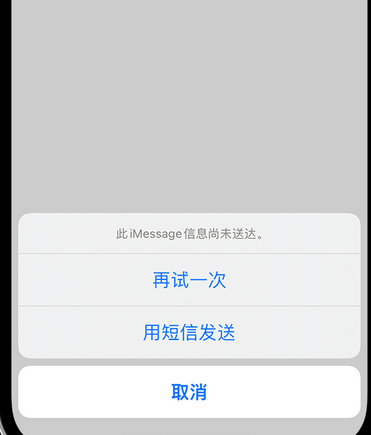 坡头镇apple维修iPhone上无法正常发送iMessage信息