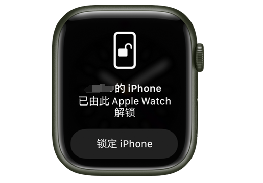 坡头镇苹果手机维修分享用 AppleWatch 解锁配备面容 ID 的 iPhone方法 