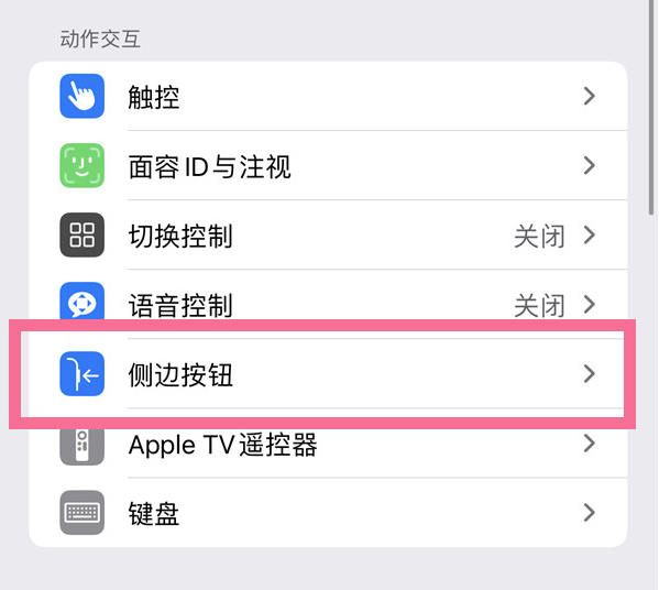 坡头镇苹果14维修店分享iPhone14 Plus侧键双击下载功能关闭方法 