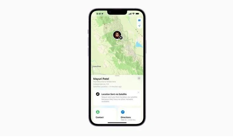 坡头镇苹果14维修分享iPhone14系列中 FindMy功能通过卫星分享位置方法教程 